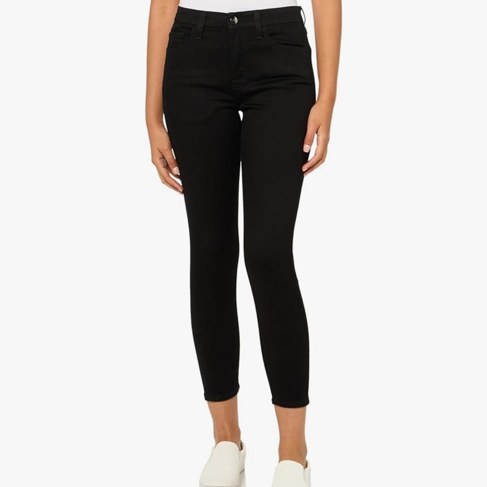 Black Skinny High-Rise Pants